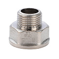 Переходник 3/4&amp;quot;х1/2&amp;quot;, DN 20х15, г-ш, никель, внутренняя/наружная, РМС