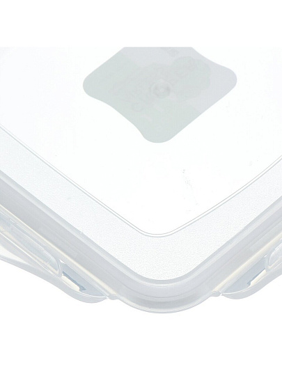 Контейнер пищевой пластик, 1.8 , 0.85, 0.35 л, 3 шт, прямоугольный, PET0551