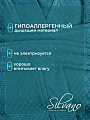 Халат унисекс, вафельный, 100% хлопок, изумруд, XL, 52-54, Silvano - фото 2