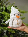 Фигурка декоративная полиэстер, Снеговик, 21 см, Y4-9402