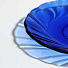 Тарелка десертная, стекло, 17 см, круглая, Sea brim Saphir, 50176-06, синяя - фото 4