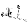 Смеситель для ванны, Decoroom, с картриджем, хром, DR70043