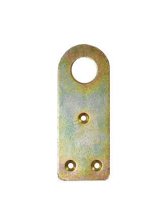 Проушина для замка прямая, 40х105 мм, оцинкованная, БелТИЗ, УШ СТБ 1086 КФЛП 0204.000