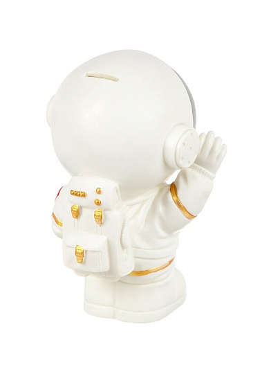 Копилка Космонавт, 17х15х23 см, пластик, A240038