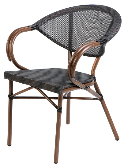 Мебель садовая стол, 80х80х72 см, 2 стула, 60х56х80 см, C010206