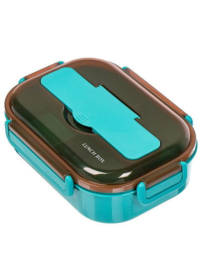 Контейнер пищевой пластик, 22.5х16.5х6.5 см, в ассортименте, прямоугольный, Y6-6572