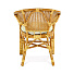 Мебель садовая Java, коньяк, стол, 84 см, 4 кресла, подушка песочная, 95 кг, 02/15 К - фото 4