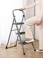 Стремянка 1 секция, 3 ступени, металл, 1.053 м, 150 кг, WK6018-3A - фото 7