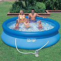 Бассейн надувной Intex, 305х76 см, Easy Set, 28122GN, фильтр-насос, 3853 л - фото 2