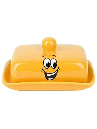 Масленка керамика, 17х12.5х8.5 см, подарочная упаковка, Smile, L2520876