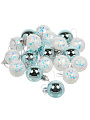 Набор шаров 20 шт, белый, голубой, 3 см, Y4-8462 - фото 4