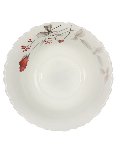 Салатник стеклокерамика, круглый, 15х5 см, 415 мл, Вероника, Daniks, LHW60/220303