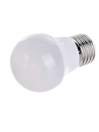 Лампа светодиодная E27, 10 Вт, 220 В, шар, 2700 К, теплый белый свет, Ecola, Premium, G45, LED