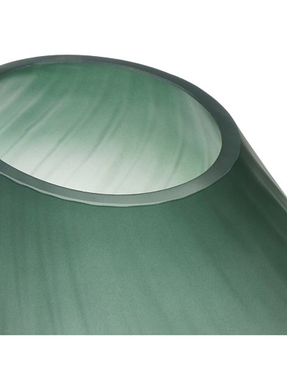 Ваза стекло, настольная, 23 см, Витая, Y6-6362, матовая