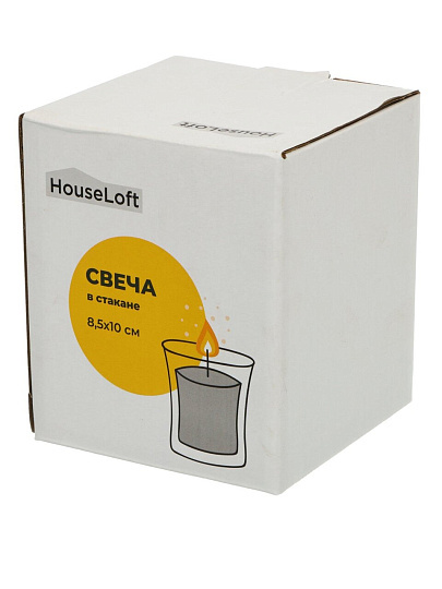 Свеча 10х8.5 см, зеленая, HouseLoft, Бабл, CH85100P/C