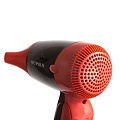 Фен дорожный, Supra, PHS-1404S, 1400 Вт, черно-красный, 13153 - фото 4