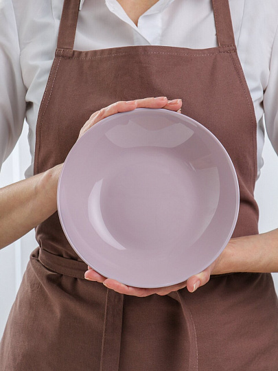 Тарелка суповая, стекло, 20 см, круглая, Diwali Parma, Luminarc, X3590