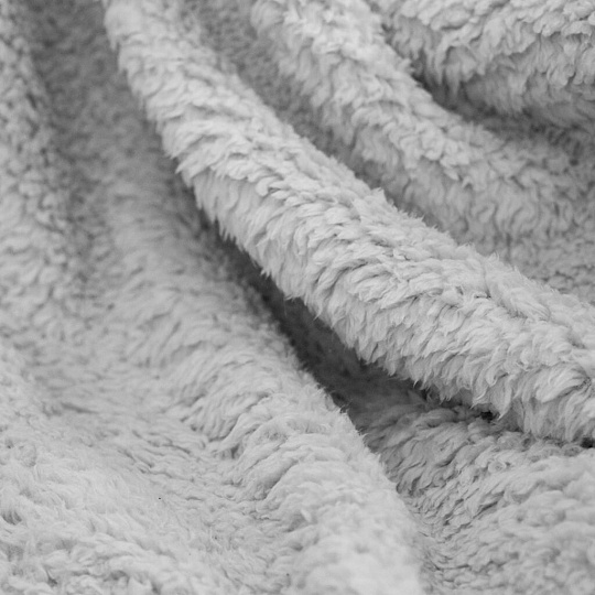 Плед 1.5-сп, 150х200 см, 100%пэ, Texrepublic, серый, 1520 14-4002