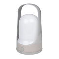 Фонарь-светильник встроенный аккумулятор, JazzWay, Accu5-L60-gy, зарядка от USB, ABS-пластик, с диммером, IP20, 13х13х23.1 см, 5058323
