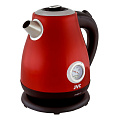 Чайник электрический JVC, JK-KE1717, красный, 1.7 л, 2200 Вт, скрытый нагревательный элемент, нержавеющая сталь - фото 2