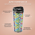 Термокружка 0.42 л, Daniks, Графика, колба нержавеющая сталь, FD-06-15 - фото 12