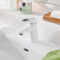 Смеситель для раковины, Grohe, Eurostyle, короткий излив, с картриджем, белый, 33558LS3 - фото 3