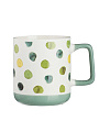 Кружка фарфор, 370 мл, Грин лайф, Millimi, 806-200, в ассортименте