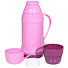 Термос пластик, 1 л, универсальная горловина, Daniks, колба стекло, пыльно-розовый, 73T100-dst-pink - фото 2