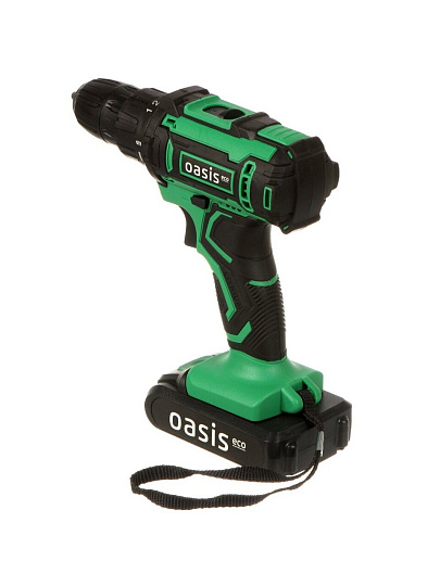 Дрель-шуруповерт аккумуляторный, Oasis, 18 В, картонная коробка, ASB-18S Eco