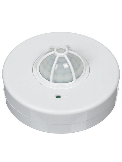 Датчик движения потолочный, 1100 Вт, 5-480 с, 2-8 м, 120°, 360 °, IP33, 5+ лк, TDM Electric, ДДП-01, SQ0324-0004