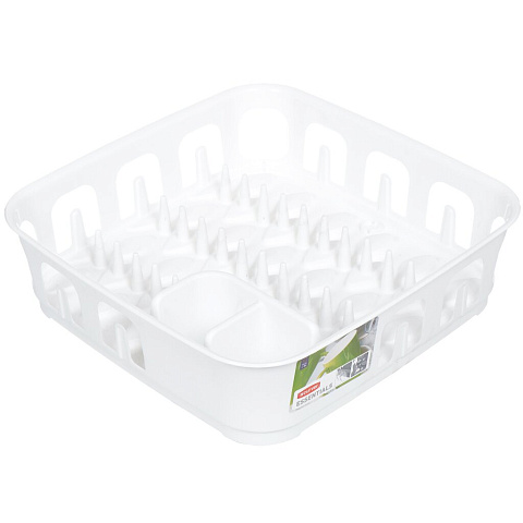 Сушилка для посуды пластиковая Curver Essentials белая