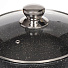 Сковорода алюминий, 24 см, антипригарное покрытие, Горница, Гранит, с2452аг, с крышкой - фото 3
