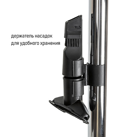 Пылесос JVC, JH-VC400, 1800 Вт, с контейнером, 2.5 л, сухая уборка, серый