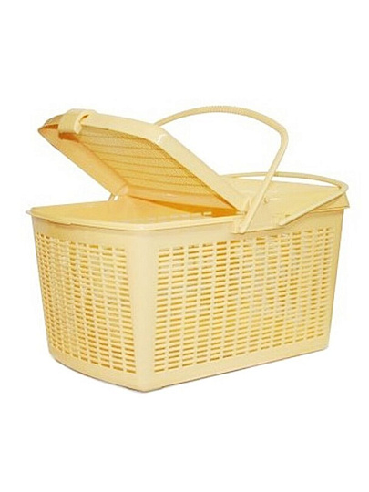 Корзина для пикника 47х36х27.5 см, с ручкой, в ассортименте