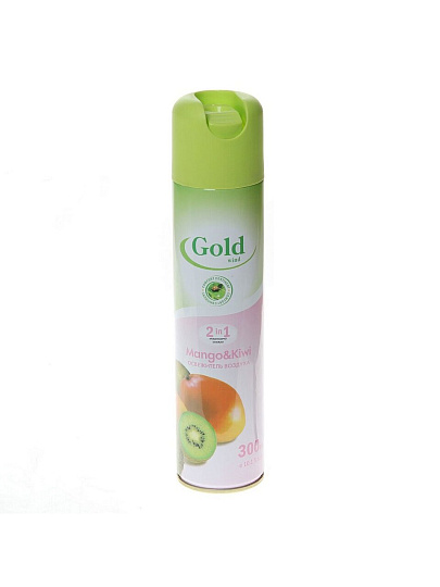 Освежитель воздуха Gold Wind, 300 мл, Mango/Kiwi, 2463