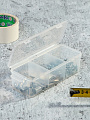 Ящик-органайзер для инструмента, 20х8х5.5 см, пластик, Bartex, 27803550524