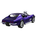 Машина Технопарк, Muscle car, 12 см, инерционная, открывающиеся двери, металл, MUSCLE-12SL-MIX - фото 5