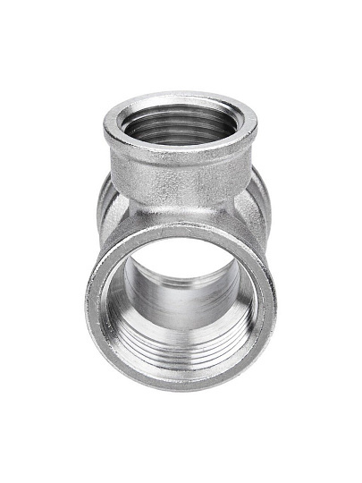 Тройник 1"1/4 х3/4"х1"1/4, г-г-г, латунь, AquaLink