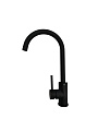 Смеситель для кухни, РМС, с картриджем, черный, SUS124BLK-017F - фото 5