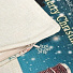 Наволочка декоративная Рождественская ночь, 100% лен, 43 х 43 см, T2020-74 - фото 3
