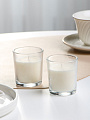 Набор свечей в стакане, 2 шт, Lumar, Ванильный крем, ароматизированные, 2х6.6х5.8 см, 902911 - фото 2