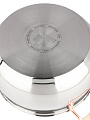 Кастрюля нержавеющая сталь, 5.8 л, крышка стекло, Daniks, Карлин, GS-01332G-24, индукция - фото 12