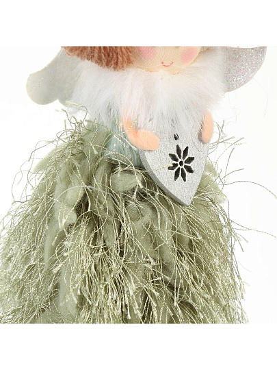 Фигурка декоративная Принцесса, 21 см, зеленая, Y4-8439