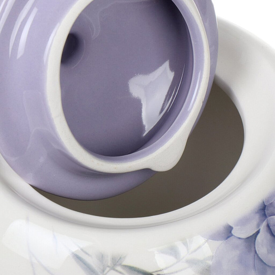 Чайник заварочный доломит, 0.95 л, Daniks, Флорина, сиреневый