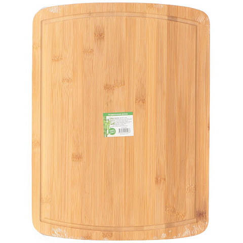 Доска разделочная бамбук, 40х30х1.5 см, прямоугольная, Daniks, H-1765