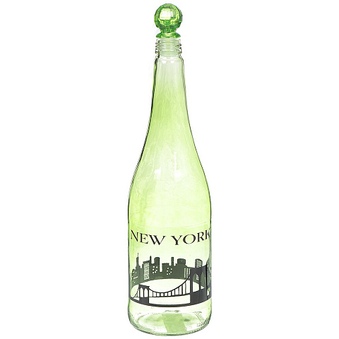 Бутылка для масла стеклянная City 151236, 1 л, в ассортименте