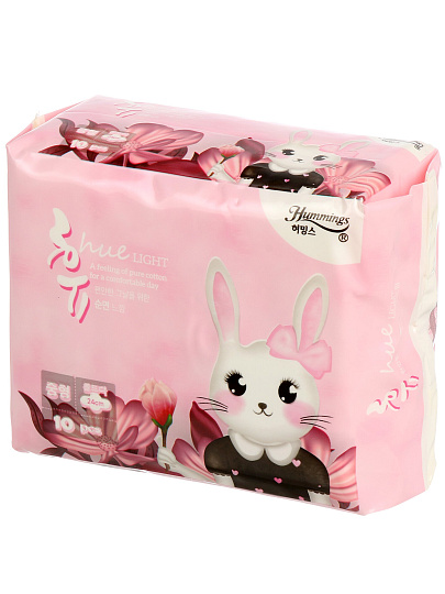Прокладки женские Hummings, Hue Sanitary pads normal, дневные, 10 шт, ультракороткие