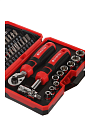 Набор инструментов Bartex, 1/4&amp;quot;, 3/8&amp;quot;, кейс, 36 предметов - фото 7