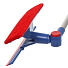 Швабра-окномойка плоская, микрофибра, 57-86 см, красная, телескопическая ручка, A260020 - фото 7