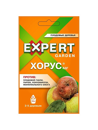 Фунгицид Хорус, от болезней плодовых культур, 2 г, Expert Garden